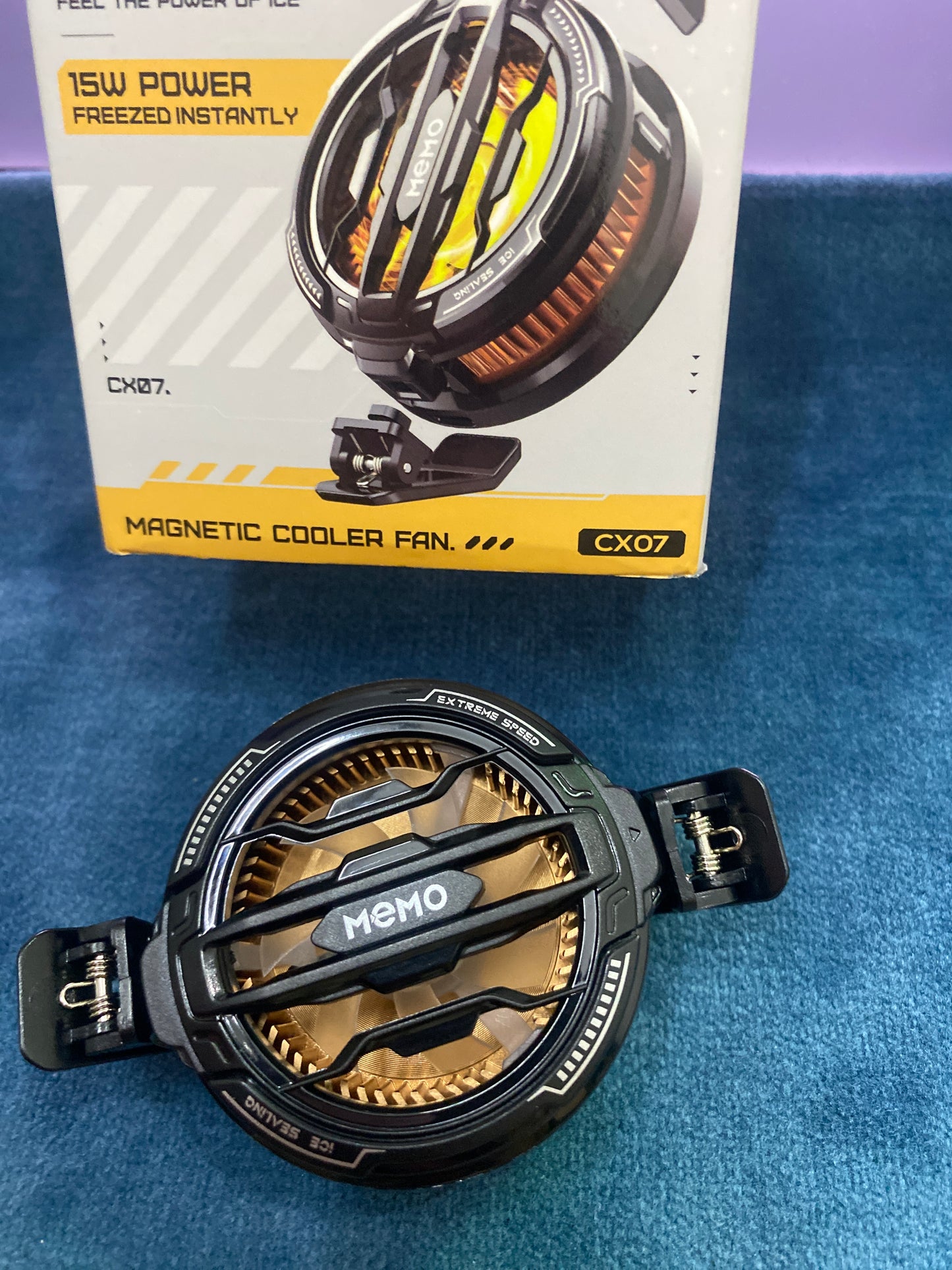 MEMO CX-07 Mobile Phone Cooling Fan | USB Gaming Phone Cooler | TechOrbit