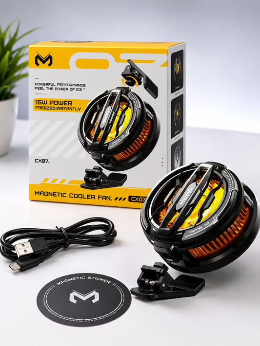 MEMO CX-07 Mobile Phone Cooling Fan | USB Gaming Phone Cooler | TechOrbit