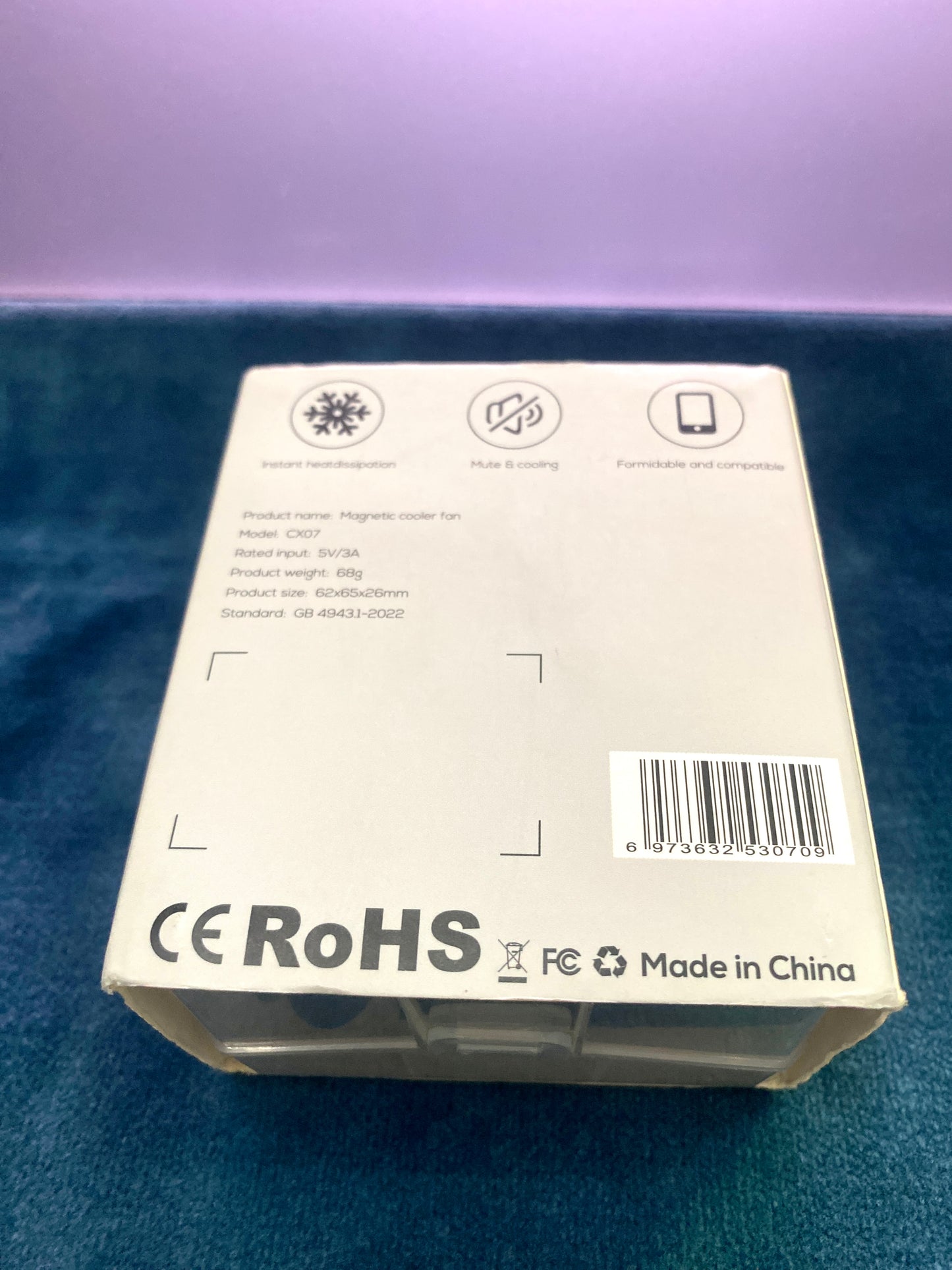 MEMO CX-07 Mobile Phone Cooling Fan | USB Gaming Phone Cooler | TechOrbit