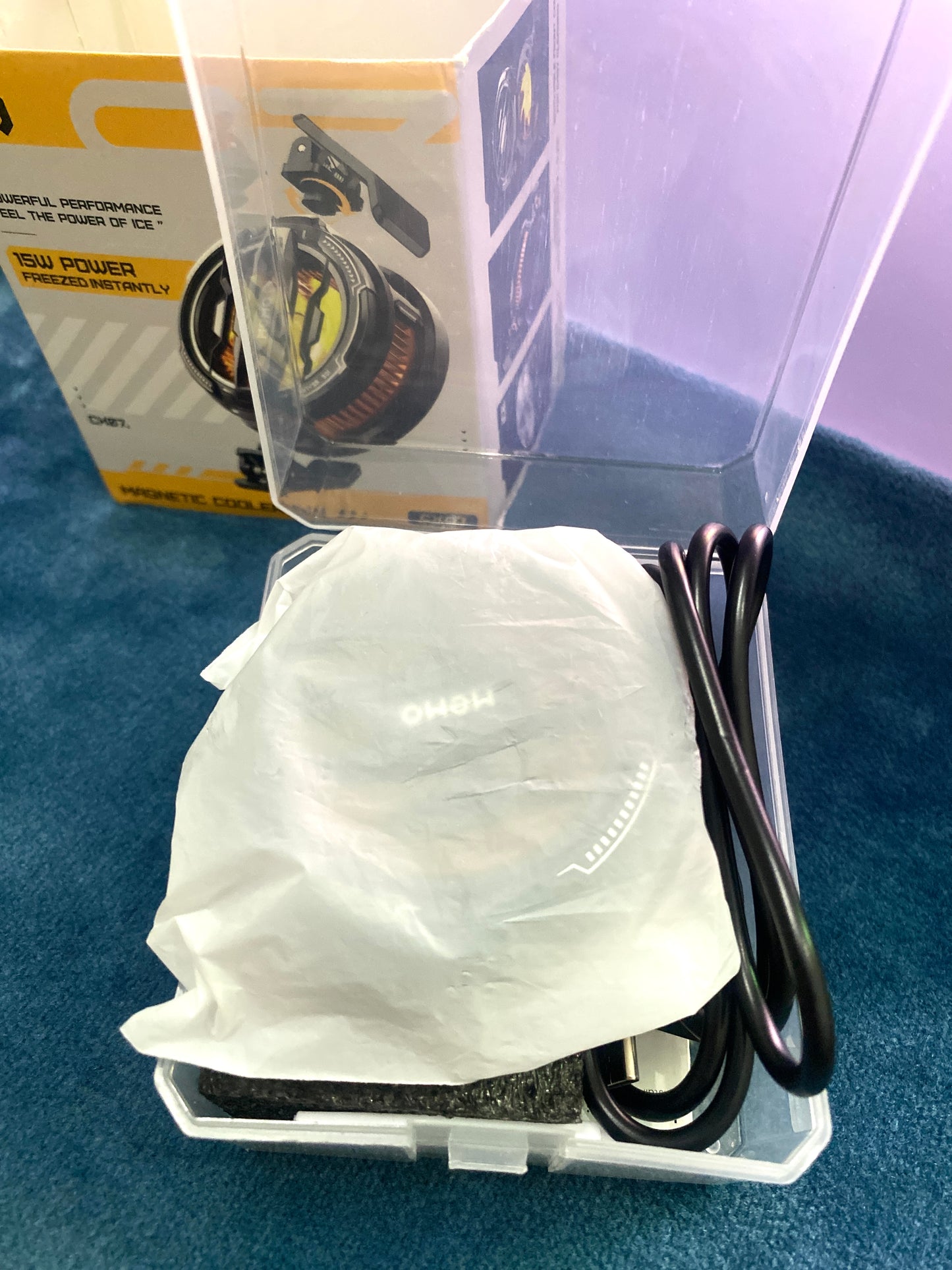 MEMO CX-07 Mobile Phone Cooling Fan | USB Gaming Phone Cooler | TechOrbit